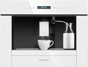 Кофемашина встраиваемая MAUNFELD AMCM1503W RU, белая