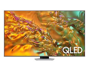 Телевизор Samsung QE85Q80D (2024), серебристый