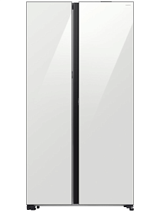 Холодильник Side by Side Samsung RS80F65M1WWR белый RU