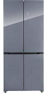 Холодильник HIBERG RFQ-600DX NFGС inverter, серый RU
